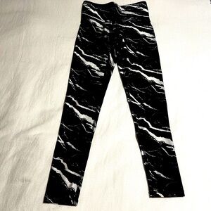 Terez Black and White Leggings